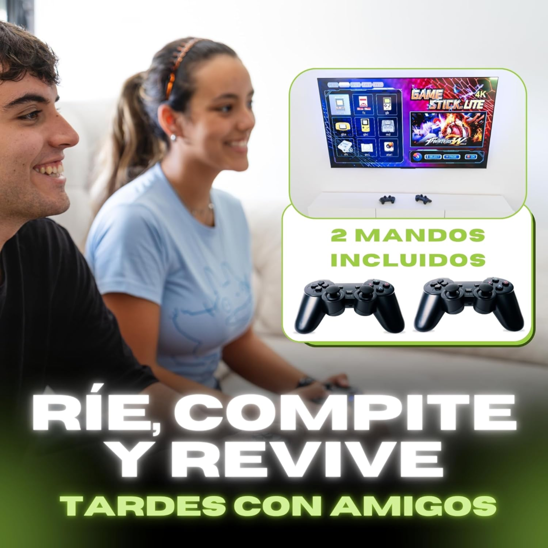 Consola videojuegos Retro 4k +20.000 juegos